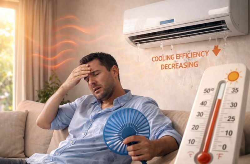 冷氣明明有風卻不冷？冷房效率下降的關鍵因素解析